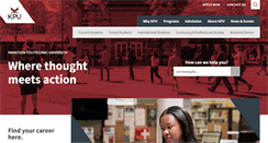Desktop Screenshot of kpu.ca