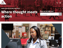 Tablet Screenshot of kpu.ca